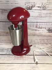 Kitchen Living Milkshake Maker Blender Stainless Steel Cup (RED) Model HL-4011 picture