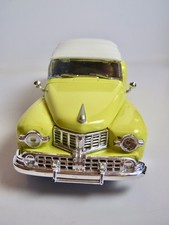 1948 Vibrant Yellow LINCOLN CONTINENTAL CABRIOLET Collectible Car 6.75
