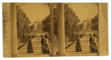 Philadelphia PA Fairmount Park 1870s Terrace Promenade Well-Dressed People picture