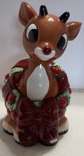 Rudolph Island of Misfit Toys Cookie Jar 2001 Christmas #725161 Reindeer picture