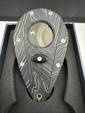 Xikar Xi1 G10 Cigar Cutter - Black and Olive - New picture