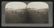 US machine gun drill in France c1900 Old Photo picture