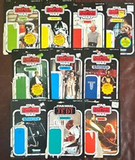 Kenner STAR WARS Vintage Empire Strikes Back CARDBACKS Empty Mixed (Lot of 10) picture