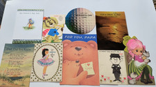 Vtg 1960s & 1970s Lot of 9 Father's Day Greeting Cards picture