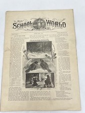 Feb 1890 - The School World Newspaper - Out in the Storm - Full issue picture