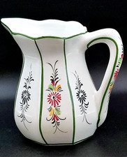Vintage Portuguese Hand-Crafted Beverage Pitcher 6