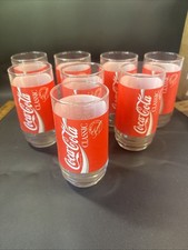 VTG 1992 Coca Cola Cooler Glass Set W/Original Packaging~Very Nice~Hard To Find picture