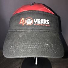 40 YEARS OF Figaro's Pizza employee worker uniform black visor red logo picture
