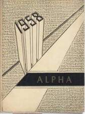 Original 1958 State Teachers College Bridgewater Massachusetts-The Alpha   picture