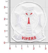 MARINE CORPS HMLA-169 VIPERS SQUADRON EMBROIDERED PATCH picture