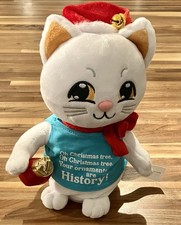 Gemmy Christmas Animated Cat Singing Dancing Your Ornaments Are History Song 10