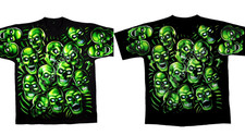 JUICY J STAY FLY SKULL PILE THREE 6 MAFIA 3D T Shirt Full Size S-5XL A103 picture