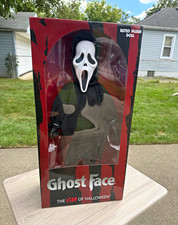 Mezco Toyz Ghost Face Roto Plush Doll Boxed Black/White MPN 47008 picture