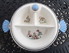Vintage Majestic Child's Divided Warming Dish. Made in USA 8