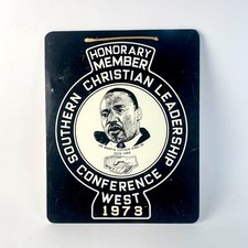 Rare Martin Luther King Jr SCLC Placard Sign 8