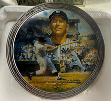 Bradford Exchange Mickey Mantle Collection Bronx Bomber Plate 1996 Limited Ed picture