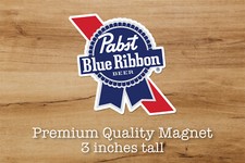 PBR Pabst Blue Ribbon Premium MAGNET beer fridge toolbox car picture