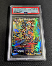 Dragonball Super SSB Gogete Shining Blue Strongest Warrior BT26 SCR PSA 10 picture