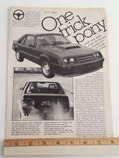 1982 MUSTANG GT ORIGINAL 1982 ARTICLE picture