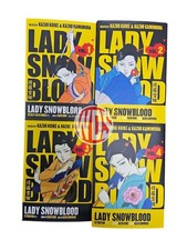 Lady Snow Blood Manga English Edition Volume 1-4 End Complete Set Comic picture