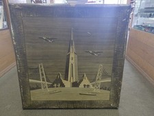 RARE VINTAGE KING 1939 WORLDS FAIR CARD TABLE SAN FRANCISCO EXPO picture