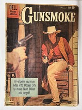 Gunsmoke #20 Dell Western Adventure 1960 | Combined Shipping B&B picture