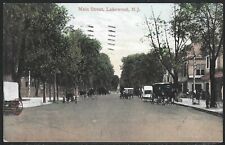 View of Main Street, Lakewood, New Jersey, Very Early Postcard, Used in 1909 picture