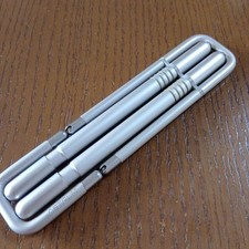 Plus Astrum mechanical pencil set novelty used, logo, original box not included picture