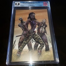 2018 IMAGE THE WALKING DEAD 15th  Campbell Virgin Variant Cover B #19 CGC 9.8 picture