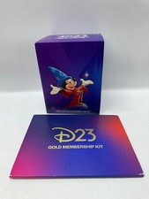 2026 Disney D23 Gold Member Exclusive Kit Mickey Statue, Pin, Pluto Magnet, Card picture