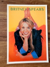 Britney Spears Vintage Turkish Magazine Bonus Card Rare Pop Memorabilia picture