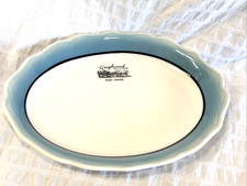 Vtg Greyhound Post House Syracuse Plate Scalloped Platter Restaurant Ware 1950’s picture