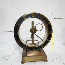 Vtg Kundo Kieninger & Obergfell Electromagnetic Skeleton Clock - W. Germani picture