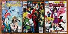 Marvel Comics Excalibur #32-34 1991 “Girls' School from Heck” Pristine condition picture