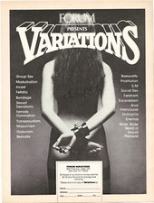 Vintage Print Ad Penthouse Forum Presents Variations Order Form - Mar 1978 picture
