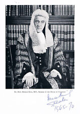 United Kingdom Horace King Baron Maybray-King 1901-86 autograph 7