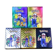 55 Pack Foil Multi-Color Card TCG GX Vmax GX Card Charizard Rare Pokémon Card US picture