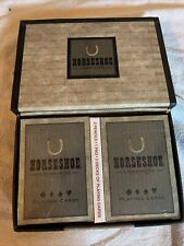 New 2006 Terrell Creative Horseshoe Casino & Hotel Playing Cards Gift Set picture