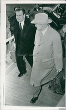 1955 Sherman Adams Nelson Rockefeller Visit Pres Eisenhower Politics Photo 6x8 picture