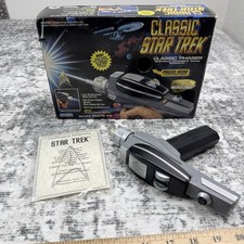 PLAYMATES CLASSIC STAR TREK PHASER 6118 1994 No Stand USED with Box picture