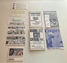 Vtg 1973-74 Stamp Collecting Catalog Lot HE Harris Garcelon Ephemera Booklets picture