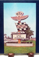 1940s-60s Motel Postcard, Indianapolis Motor Speedway Motel, IN picture