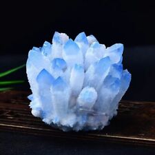 1pc New find Blue Phantom Quartz Crystal Cluster Mineral Specimen Gem 300g+ picture