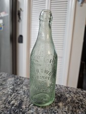 1910 Straight Side Coca Cola CROWN CARBONATING Co Bottle Hamlet NC Damaged  picture