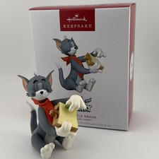 Hallmark Keepsake 2025 Little Snack Tom and Jerry Ornament picture