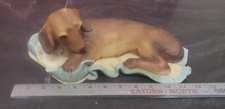 United Design Classic Critters Dachshund Weiner Dog Laying Down Figurine Statue picture