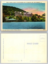 Standard Mountain Lake Virginia Modern Hotel Norfolk Western Railway Postcard picture