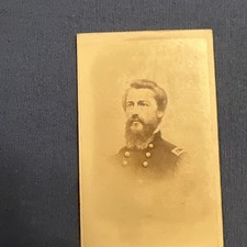 Antique Civil War CDV General George Stoneman picture