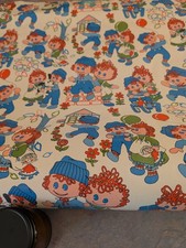 VINTAGE DEPT. STORE WRAPPING PAPER/ RAGGEDY ANN/ANDY/ON ROLL picture