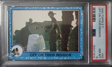 1982 Topps E.T. The Extra Terrestrial #43 Off On Their Mission PSA 8 GRADE picture